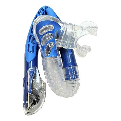  Crystal Abenteuertauchen Cressi Snorkel Set with Dry Top Schorchel Alpha Ultra