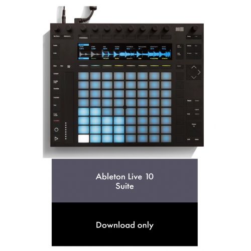  Ableton Push 2 + Live 10 Suite Bundle + FREE Ableton T-shirt