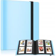 Ablus 160 Pockets Mini Photo Album for Fujifilm Instax Mini Camera, Polaroid Snap, Z2300, SocialMatic Instant Cameras & Zip Instant Printer (Blue)