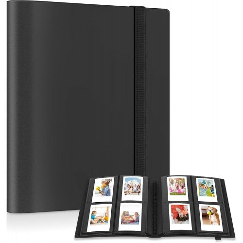  Ablus 160 Pockets Mini Photo Album for Fujifilm Instax Mini Camera, Polaroid Snap, Z2300, SocialMatic Instant Cameras & Zip Instant Printer (Black)