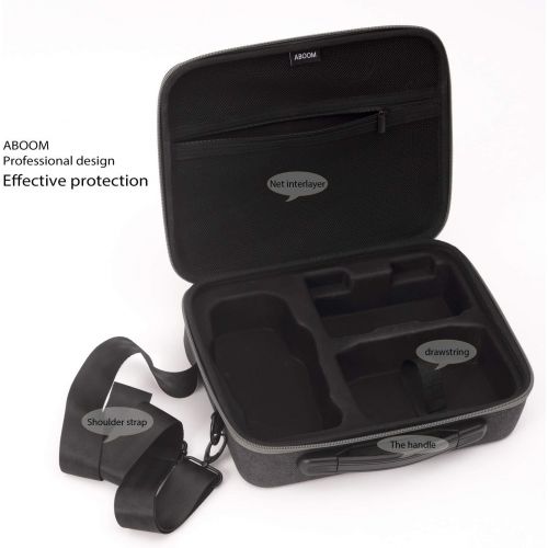  [아마존베스트]Aboom Portable Carrying Case for DJI Mavic Air 2, Compatible with 2 Extra Batteries, Battery Charger, Remote Controller and Other Accessories