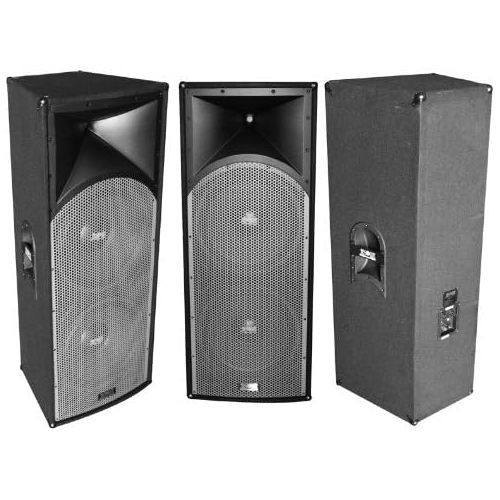  Absolute PROS212 Dual 12-Inch Professional Series 3000 Watts P.M.P.O Speaker