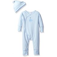 Absorba absorba Baby Boys Coverall with Hat