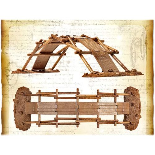 아카데미 Academy Models Academy Da Vinci Arch Bridge Science Kit