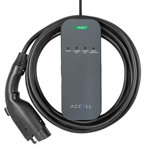  ACCELL AXFAST Accell AxFAST P-120240v.USA-001 Dual-voltage AxFAST Portable Electric Vehicle Charger (EVSE) Level 2