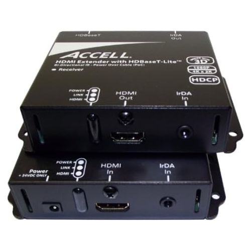  Accell E090C-004B UltraCat with HDBaseT Lite HDMI CAT5e6 High-Speed Extenders