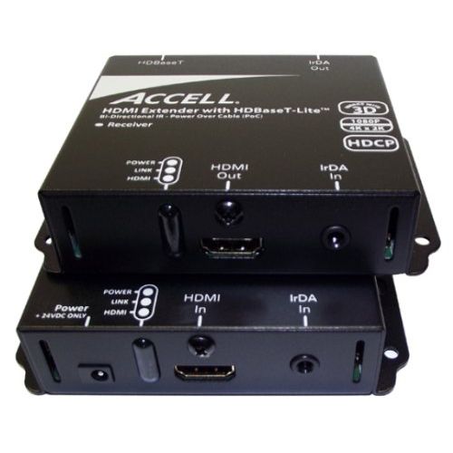  Accell E090C-004B UltraCat with HDBaseT Lite HDMI CAT5e6 High-Speed Extenders