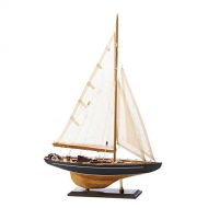 Accent Plus Wooden Model Ship, Model Wooden Sailing Ships, Bermuda Tall Ship Model Assembled (Sold by Case, Pack of 15)