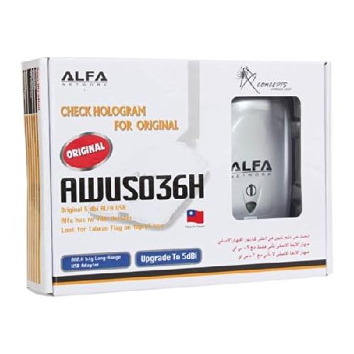  Accessgood ALFA AWUSO36NH 2.4GHz 6dBi USB2.0 Wireless WiFi Network Adapter
