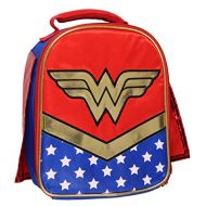 Accessory Innovations DC Wonder Woman Lunch Box Soft Kit Insulated Cooler Bag With Cape