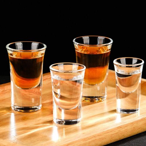  [아마존베스트]Accguan 1.2oz / 35ml Shot Glass Set with Heavy Base, Clear Shot Glasses for Whiskey, Vodka and Liqueurs, Set of 24