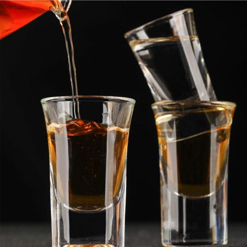  [아마존베스트]Accguan 1.2oz / 35ml Shot Glass Set with Heavy Base, Clear Shot Glasses for Whiskey, Vodka and Liqueurs, Set of 24