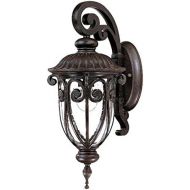 Acclaim 2102MM Naples Collection 1-Light Wall Mount Outdoor Light Fixture, Marbleized Mahogany