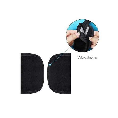  Accmor Car Seat Strap Pads for Baby Toddler Kids, Car Seat Strap Covers, Soft Car Seat Straps Shoulder Pads for All Baby Car Seats, Stroller, Pushchair, High Chair