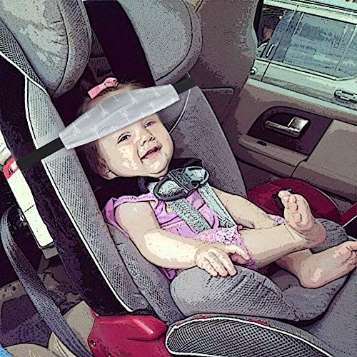  [아마존베스트]Accmor Baby Carseat Head Support Band Strap 2 Pack for Carseats Stroller Neck Relief Head Strap for...