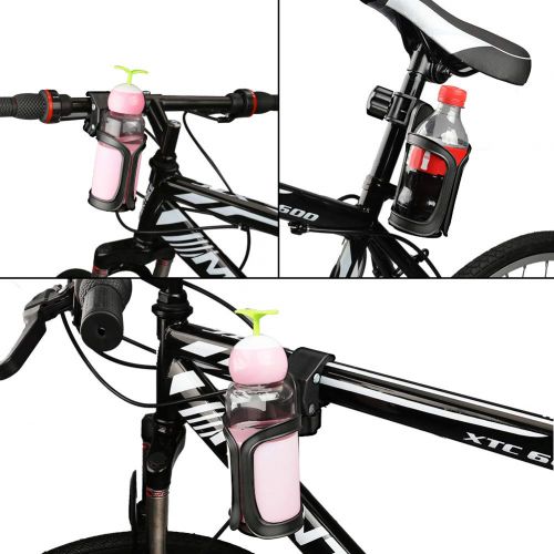  [아마존베스트]Accmor Stroller Cup Holder，Bike Cup Holder, Universal 360 Degrees Rotation Bottle Holder for Stroller, Bicycle, Wheelchair, Walker, Trolleys,Tools Free