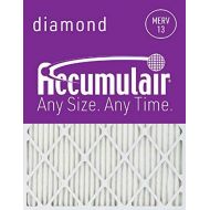 Accumulair Diamond 22x26x1 (21.5x25.5) MERV 13 Air FilterFurnace Filters (6 pack)