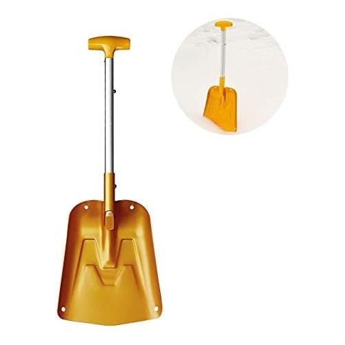  [아마존베스트]AceCamp Lightweight Collapsible Snow Shovel, Portable Adjustable Aluminum Emergency Shovel, Foldable Telescopic Winter Shovel for Car, Camping, Home