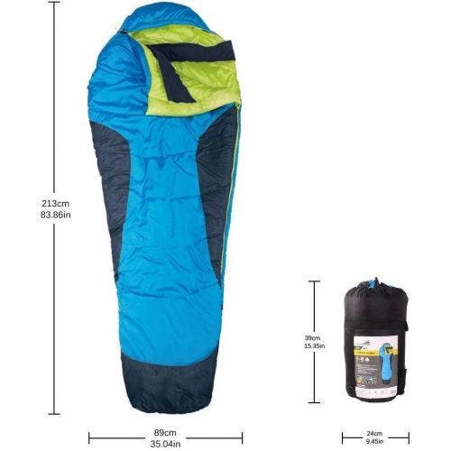  AceCamp Sleeping Bag Mummy 0 Degree Cold Weather