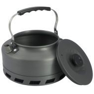 AceCamp Hard-Anodized Aluminum Hi-Efficiency Kettle, Lightweight Cooking Outdoor Teapot, Portable Small Outdoor Tea Equipment, Camping Cookware Pot, 1.6 L