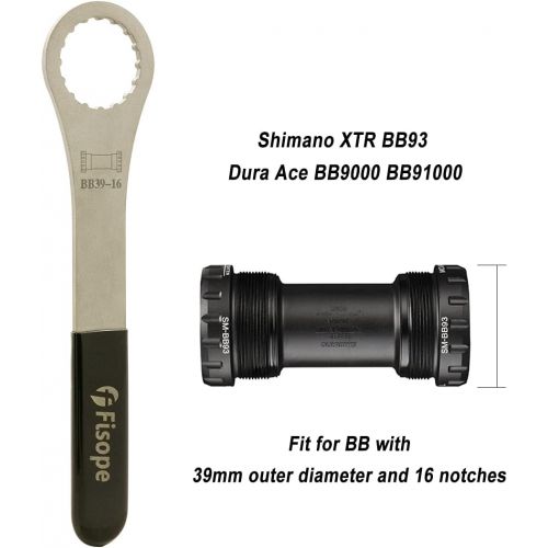  자전거 정비 공구 수리Acekit Bicycle Bearing Bottom Bracket Removal Tool Compatible with Shimano XTR BB93 and Dura Ace BB9000 BB91000 Bottom Brackets and Other Bearing Bottom Bracket with 39MM Outside D