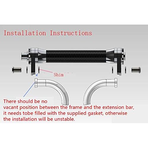  Aceoffix Easy Wheels Extension Bar for Brompton Folding Bike 66g