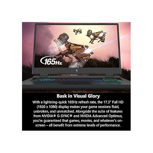 에이서 Acer Nitro 17 Gaming Laptop AMD Ryzen 7 7840HS Octa-Core CPU 17.3