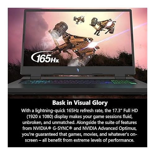 에이서 Acer Nitro 17 Gaming Laptop AMD Ryzen 7 7840HS Octa-Core CPU 17.3