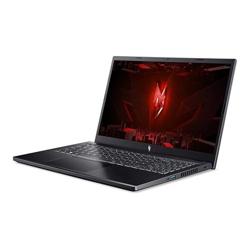 에이서 Acer Nitro 5 Gaming Laptop 15.6'' FHD IPS 144Hz Display Intel 12-Core i5-12500H (Beat i7-11800H) 16GB RAM 512GB SSD GeForce RTX 3050 4GB Graphic Backlit Thunderbolt4 USB-C Win11 Black + HDMI Cable