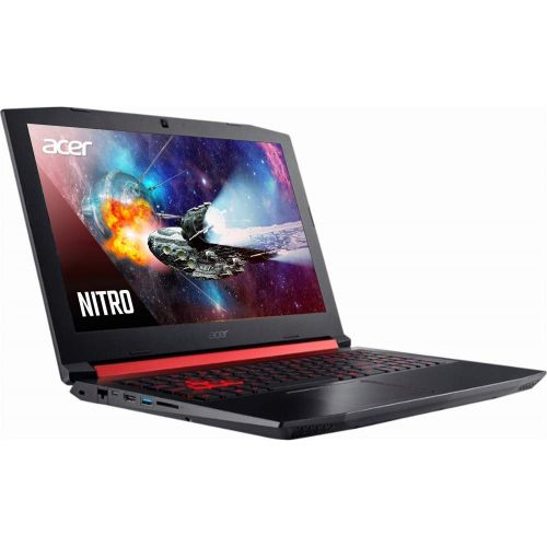 에이서 [아마존핫딜][아마존 핫딜] Acer Nitro 5 AN515-42-R5ED Gaming Laptop, AMD Ryzen 5 2500U, AMD Radeon RX 560X Graphics, 15.6 Full HD IPS Display, 8GB DDR4, 1TB HDD, Windows 10 Home & Protective Sleeve