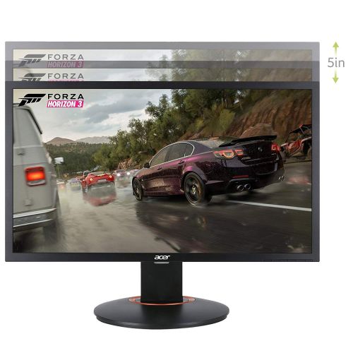 에이서 Acer XFA240 bmjdpr 24 Gaming G-SYNC Compatible Monitor 1920 x 1080, 144hz Refresh Rate, 1ms Response Time with Height, Pivot, Swivel & Tilt