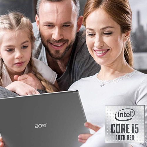 에이서 Acer Aspire 5 Slim Laptop, 15.6 Full HD IPS Display, 10th Gen Intel Core i5-10210U, 8GB DDR4, 256GB PCIe NVMe SSD, Intel Wi-Fi 6 AX201 802.11ax, Fingerprint Reader, Backlit KB, A51