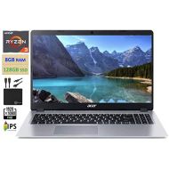 2021 Premium Acer Aspire 5 15.6 FHD 1080P Laptop Computer AMD Ryzen 3 3200U Dual Core Up to 3.5GHz (Beats i5 7200U), 8GB RAM 128GB SSD, Backlit Keyboard, WiFi, Webcam Windows 10 S,