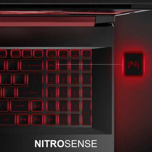 에이서 Acer Nitro 5 Gaming Laptop, 9th Gen Intel Core i7 9750H, NVIDIA GeForce RTX 2060, 15.6 Full HD IPS 144Hz Display, 16GB DDR4, 256GB NVMe SSD, Wi Fi 6, Waves MaxxAudio, Backlit Keybo