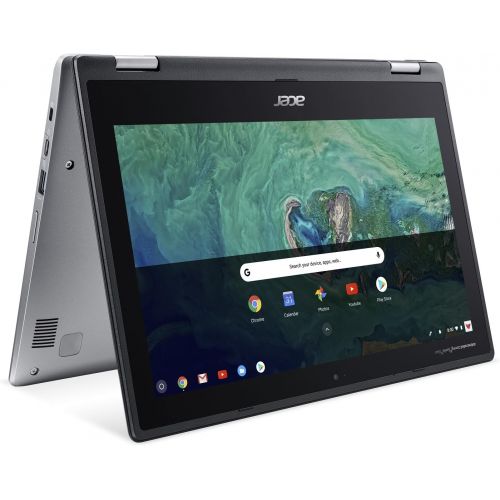 에이서 Acer Chromebook Spin 11 Convertible Laptop, Intel Celeron N3350, 11.6 HD Touch Display, 4GB DDR4, 32GB eMMC, 802.11ac WiFi, Wacom EMR Pen, Sleeve, CP311-1HN-C2DV