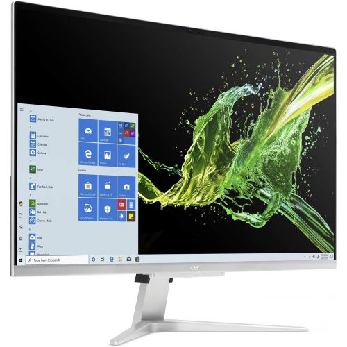 에이서 [아마존베스트]Acer Aspire C27-962-UA91 AIO Desktop, 27 Full HD Display, 10th Gen Intel Core i5-1035G1, NVIDIA GeForce MX130, 12GB DDR4, 512GB SSD, 802.11ac Wi-Fi, Wireless Keyboard and Mouse, Wi