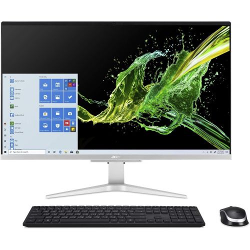 에이서 [아마존베스트]Acer Aspire C27-962-UA91 AIO Desktop, 27 Full HD Display, 10th Gen Intel Core i5-1035G1, NVIDIA GeForce MX130, 12GB DDR4, 512GB SSD, 802.11ac Wi-Fi, Wireless Keyboard and Mouse, Wi