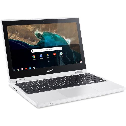 에이서 [아마존베스트]Acer Chromebook R 11 Convertible, 11.6-Inch HD Touch, Intel Celeron N3150, 4GB DDR3L, 32GB, CB5-132T-C1LK, Denim White