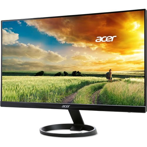 에이서 [아마존베스트]Acer R240HY bidx 23.8-Inch IPS HDMI DVI VGA (1920 x 1080) Widescreen Monitor, Black