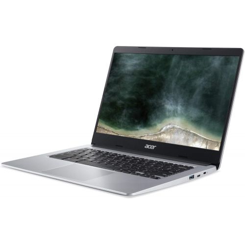 에이서 [아마존베스트]Acer Chromebook 314 (14 Inch Full HD IPS Touch Screen Matte, 19.7 mm Flat, Extremely Long Battery Life, Fast WiFi, MicroSD Slot, Google Chrome OS) Silver