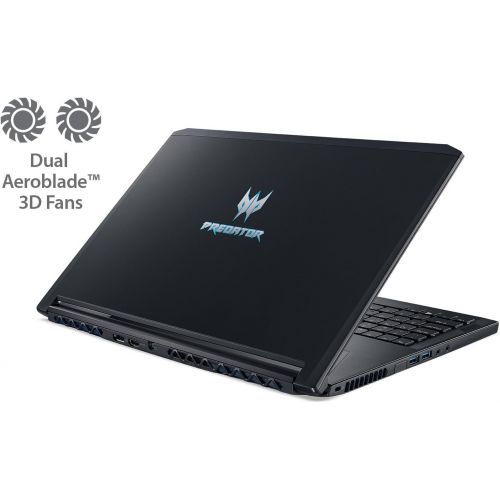 에이서 Acer Predator Triton 700 PT715-51-732Q Ultra-Thin Gaming Laptop, 15.6” FHD 120Hz G-SYNC, i7-7700HQ, Overclockable GeForce GTX 1080 8GB MAX-Q Design, 32GB DDR4, 512GB SSD (256GBx2),