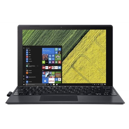 에이서 Acer SW512-52-55YD Switch 5, 12.0 QHD Touch 2-in-1 LaptopTablet, 7th Gen Intel Core i5-7200U, 8GB LPDDR3, 256GB SSD, Active Stylus, Black