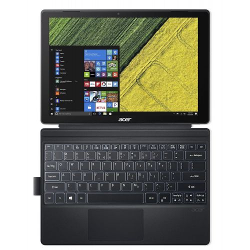 에이서 Acer SW512-52-55YD Switch 5, 12.0 QHD Touch 2-in-1 LaptopTablet, 7th Gen Intel Core i5-7200U, 8GB LPDDR3, 256GB SSD, Active Stylus, Black