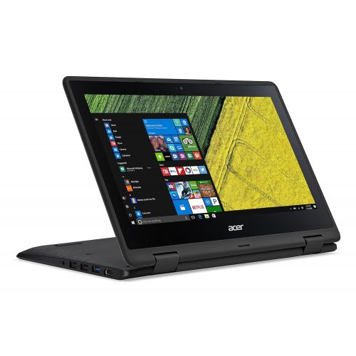 에이서 Acer SP111-31N-C4UG Spin 1, 11.6 Full HD Touch, 2 in 1 Laptop, Celeron N3350, 4GB DDR3L, 32GB Storage, Office 365, Stylus, Obsidian Black