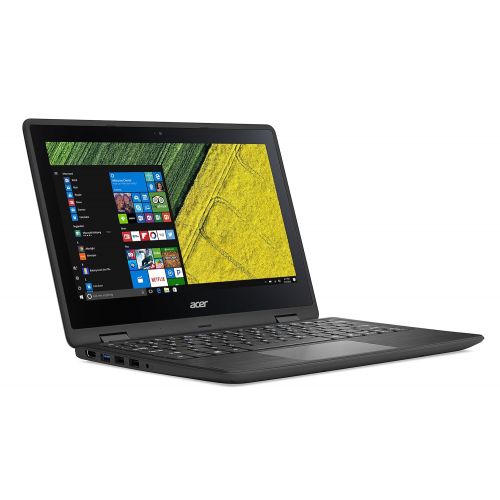 에이서 Acer SP111-31N-C4UG Spin 1, 11.6 Full HD Touch, 2 in 1 Laptop, Celeron N3350, 4GB DDR3L, 32GB Storage, Office 365, Stylus, Obsidian Black