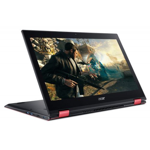 에이서 Acer Nitro 5 Spin Gaming Laptop, 15.6 Full HD Touch, Intel Core i5-8250U, GeForce GTX 1050, 8GB DDR4, 256GB SSD, 1TB HDD, NP515-51-56DL, Ultra Thin Metal Chassis