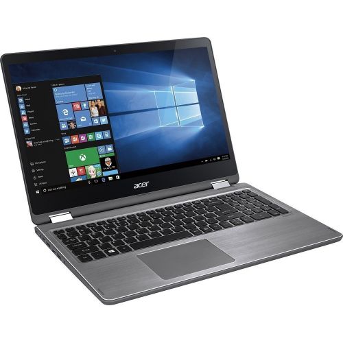 에이서 2017 Acer 360° Flip 2-in-1 15.6 Full HD IPS Touchscreen Laptop, 7th Gen Intel i5-7200U 2.5GHz Processor, 8GB DDR4 RAM, 1TB HDD, 802.11AC, USB Type-C, HDMI, Bluetooth, Webcam, Backl