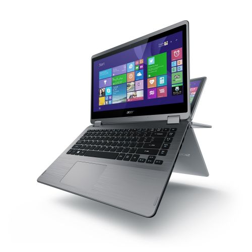 에이서 Acer R3 Aspire Touchscreen 14 Convertible Laptop 6GB 1TB R3-471T-54T1 - Silver