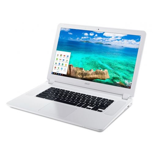 에이서 Acer Newest Flagship 15.6 inch Full HD Laptop Chromebook PC, Intel Celeron 3205U Dual-Core, 4GB RAM, 32GB SSD, SD Card Reader, USB 3.0, 802.11ac, HDMI, Chrome OS (32GB ssd)