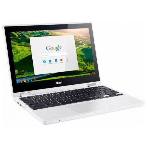 에이서 Acer R 11 Convertible 2-in-1 11.6 TouchScreen Chromebook-Intel Celeron N3150, 4GB DDR3L, 32GB eMMC Flash Memory, Chrome-White